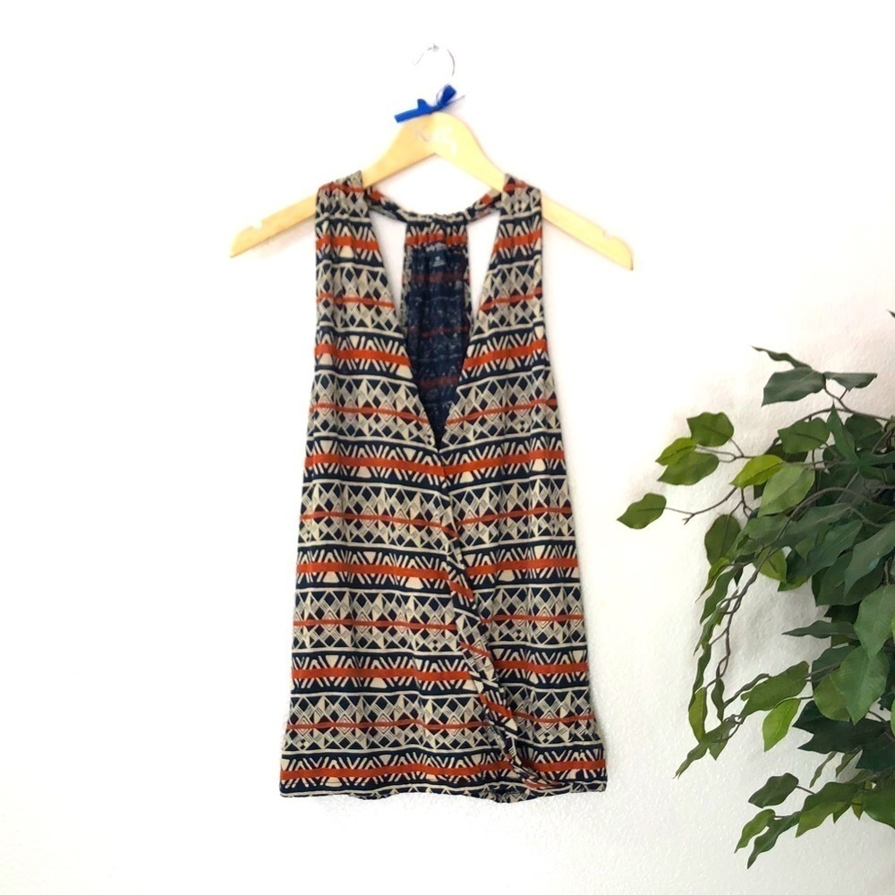 Lucky Brand Cross Front Tank